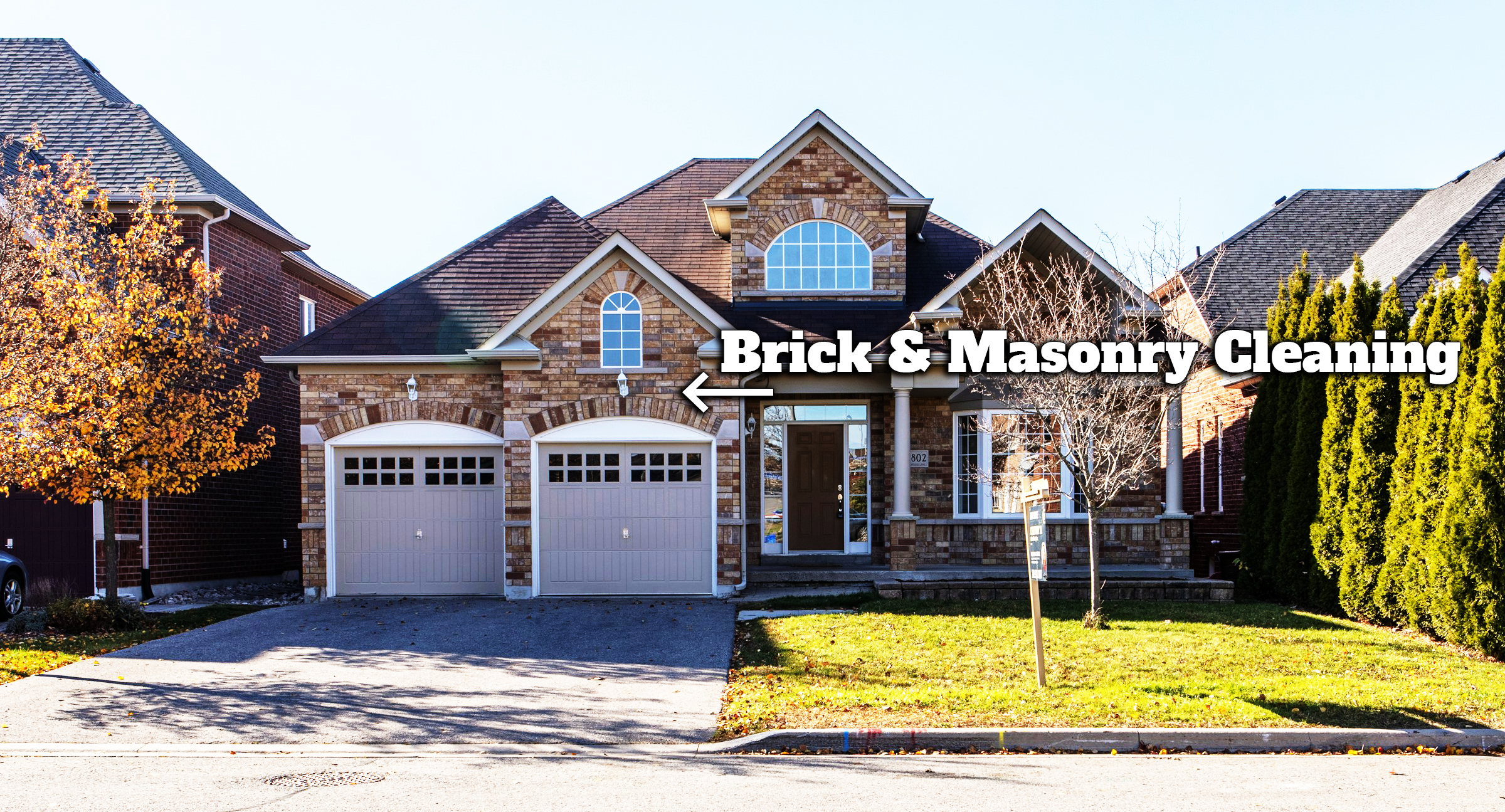 Brick & Masonry Cleaning